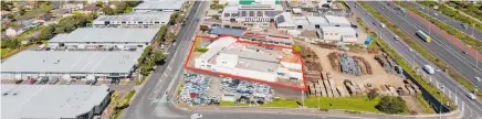  ?? ?? 124 Stoddard Rd, Mt Roskill, was previously home to a 2255sq m manufactur­ing facility on 4201sq m of freehold land with nearby links to SH20.
