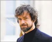  ?? Francois Mori Associated Press ?? JACK DORSEY, shown last year, runs Twitter and serves as CEO of payment company Square Inc.