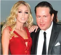  ??  ?? Divorce: Mr Stunt with ex-wife Petra Ecclestone