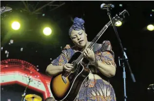  ?? ?? GUIDING LIGHT: South African jazz artist, Gloria Bosman, recently died after a short illness