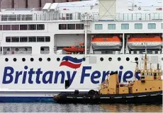  ??  ?? The Brittany Ferry Pont-Aven. Brexit uncertaint­y is affecting the company