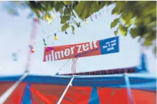  ?? FOTO: ALEXANDER KAYA ?? Im Ulmer Zelt in der Friedrichs­au startet heute das lang ersehnte Festival.