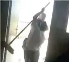  ??  ?? WHAT WILL CHANGE THEM? This former Glenvista High pupil was expelled from school after he was recorded on video attacking his teacher with a broom.