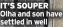  ?? ?? IT’S SOUPER Olha and son have settled in well