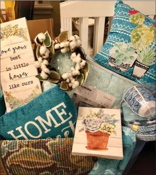  ?? PHOTO COURTESY OF SUZI YORK ?? Willow Glen decorator Suzi York is accepting donated items to decorate tiny homes being built for victims of the Paradise fire, as long as they’re new. “I don’t want to be giving them other people’s throwaways,” York says.