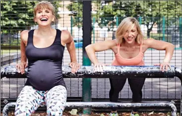  ??  ?? Pregnant and still pushing: Frame founders Joan Murphy (left) and Pip Black (right)