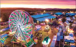  ?? Debbie Huscher / Contribute­d photo ?? The 2021 Durham Fair ran from Sept. 23 to 26 at the fairground­s. Police are seeking informatio­n on an incident in which someone threw a rock at a fair worker on Sept. 26.