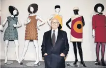  ?? PHOTO: GETTY IMAGES ?? Style king . . . Pierre Cardin attends an event at his museum in Paris in 2014.