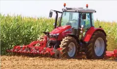  ??  ?? A tractor working on a farm Photo Credit: agrobusine­ssngr.com