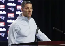 ?? PAUL CONNORS / BOSTON HERALD FILE ?? ‘VAST AMOUNT OF EXPERIENCE’: The Patriots re-signed director of player personnel Nick Caserio Wednesday.