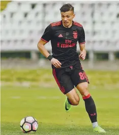  ??  ?? Diogo Gonçalves é uma das armas do arsenal encarnado