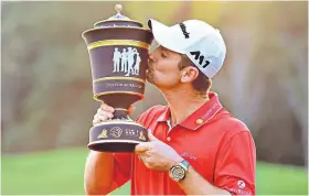  ??  ?? On the rise: Justin Rose’s first title of the year puts him third in the Race to Dubai
