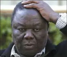  ??  ?? Mr Morgan Tsvangirai is divorced from pro-people ideologies