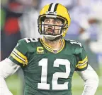  ?? MARK J. REBILAS/ USA TODAY ?? Packers CEO Mark Murphy said a rift has existed for “several months” with Aaron Rodgers.