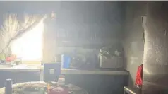  ??  ?? > Una cocina se quemó y la otra quedó dañada.