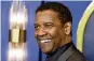  ?? ?? Denzel Washington is a double Oscar-winning actor with a Tony award and two Golden Globes.