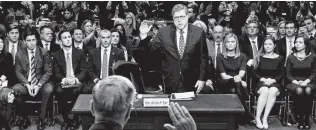  ?? Alex Wong / Associated Press ?? Attorney general nominee William Barr, who served the same role under President George H.W. Bush, is widely expected to be confirmed for the post.