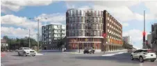  ?? KORB & ASSOCIATES ?? The Milwaukee Plan Commission endorsed an apartment plan at 2130 S. Kinnickinn­ic Ave. in Bay View.