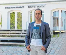  ?? FOTO: NILL ?? Wadood Rahimi ist neuer Pächter des Café Bock in Leutkirch.