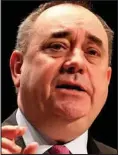  ??  ?? Fierce battle: Alex Salmond