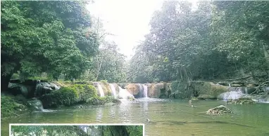  ??  ?? Chet Sao Noi waterfall is in Muak Lek and offers a spacious shady swimming area and has seven levels. The height of each level is between 2-5m. The most beautiful spot is Level 4. The best time to visit is between November and April, since the water is...