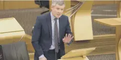  ??  ?? 0 Willie Rennie asked how teachers could ‘juggle the workload’