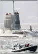  ??  ?? HMS Astute at Faslane in 2009