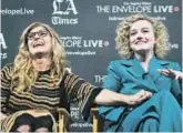  ??  ?? CONNIE BRITTON, left, and Julia Garner play mother and daughter.