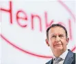  ?? FOTO: DPA ?? Henkel-Chef Hans Van Bylen kann zufrieden sein.
