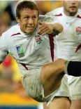  ??  ?? Drop-goal: Jonny Wilkinson clinches World Cup in 2003