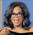  ?? AP-BILD: SULLIVAN ?? US-Moderatori­n Winfrey Oprah