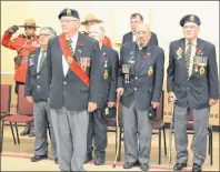  ?? ERIC MCCARTHY/JOURNAL PIONEER ?? Sergeant-at-Arms Keith Stetson is the parade commander for the Remembranc­e Day service at O’Leary Legion.