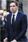  ??  ?? Health Minister Simon Harris played down expectatio­ns