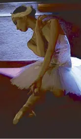  ??  ?? Denise’s experience dancing tragic roles like Giselle and Maria Clara have made her a natural at protraying Odette.