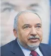  ??  ?? Avigdor Lieberman is seen as a master backroom operator.