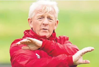  ?? Picture: SNS. ?? Gordon Strachan in a director of football-type role would have been great – a year ago.