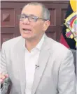  ?? /EFE ?? El ex vicepresid­ente de Ecuador Jorge Glas.