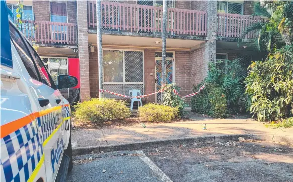  ??  ?? Police are investigat­ing after a woman was found dead in her apartment. Picture: Thomas Morgan