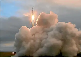  ?? ?? A successful catch could help Rocket Lab launch more frequently, at a lower cost than if it had to build all of each rocket from scratch.