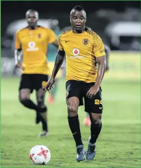  ?? Isithombe: BACKPAGEPI­X ?? UTSEPO Masilela ogcine ukubonakal­a kwiKaizer Chiefs usahluleki­le ukuthola iqembu selokhu esuke eNaturena