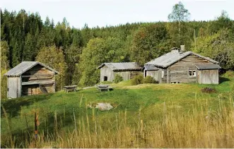  ?? FOTO: LARS SJÖQVIST ?? ■ Ritamäki byggdes på 1840-talet och ger en god inblick i livet på en mindre finngård. Ritamäki ägdes av samma släkt och brukades med traditione­lla metoder ända fram till 1964.