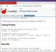  ??  ?? FreeBSD enjoyed many Solaris goodies Linux lacked officially, at least up until now. One fewer argument for the next flame war.