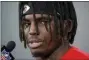  ?? CHARLIE RIEDEL — THE ASSOCIATED PRESS FILE ?? The NFL will not suspend Chiefs wide receiver Tyreek Hill under its personal conduct policy after the league investigat­ing his involvemen­t in a domestic violence incident involving his 3-year-old son.