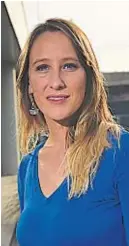  ?? LA VOZ/ARCHIVO ?? LUCIANA ECHEVARRÍA. Es impulsada por el MST, que quiere lista propia.