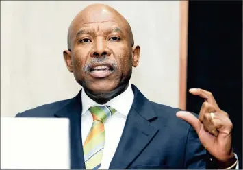  ?? PHOTO: SIMPHIWE MBOKAZI ?? SA Reserve Bank governor Lesetja Kganyago has raised the benchmark interest rate twice since July last year to 6 percent.