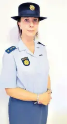  ??  ?? Captain Debbie Ferreira said the public must be extra vigilant when withdrawin­g money from ATMs