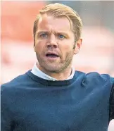  ??  ?? Dundee United boss Robbie Neilson.