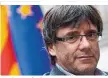  ??  ?? Carles Puigdemont­s Chancen zu regieren schwinden immer mehr