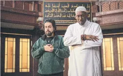  ?? CRAIG BLANKENHOR­N TRIBUNE NEWS SERVICE ?? Ramy Youssef and Mahershala Ali in Season 2 of the Hulu series "Ramy,” about an aimless, Muslim American millennial living in suburban New Jersey.