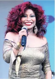  ??  ?? Chaka Khan